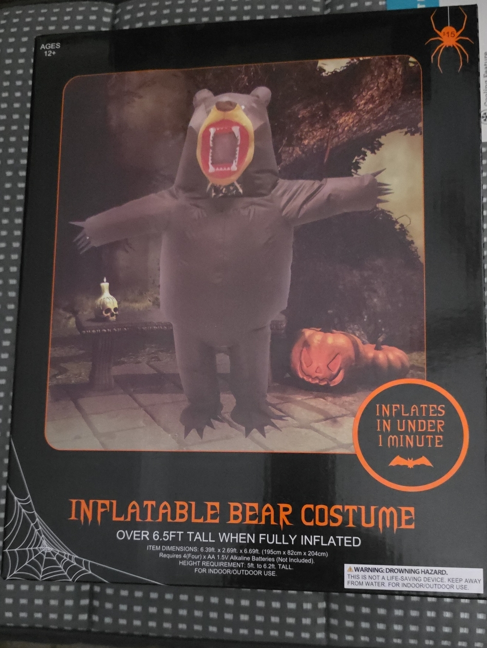 Inflatable Bear Costume - Unbranded